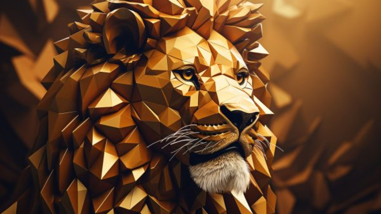 cool-looking-3d-gold-lion-head-with-long-mane comprimido