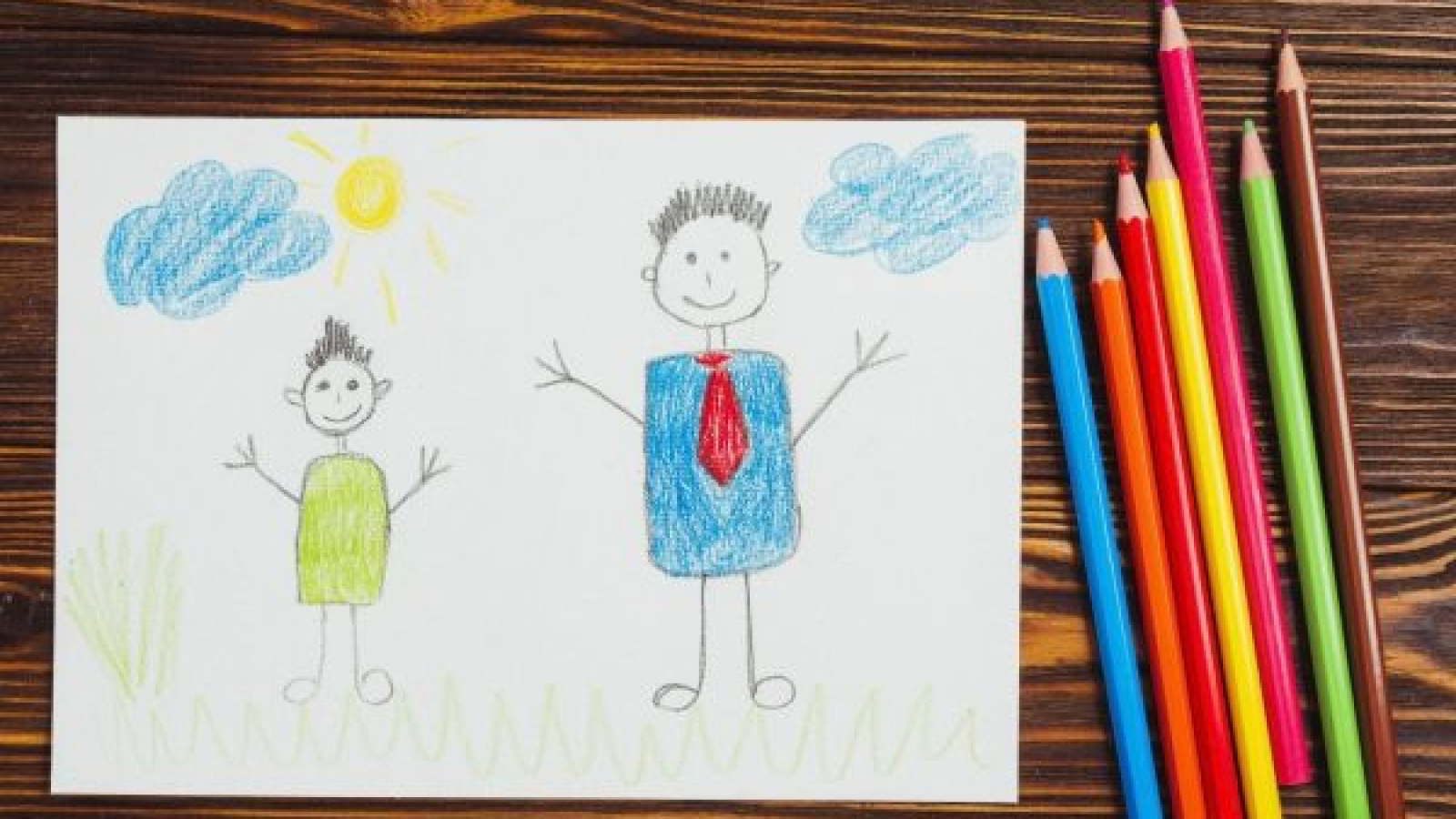 desenho pai e filho